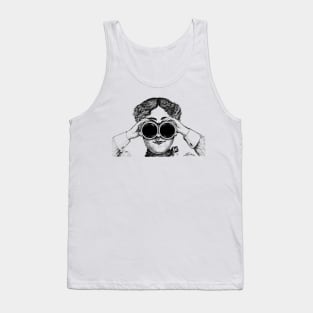 Steampunk  Vintage Illustration Tank Top